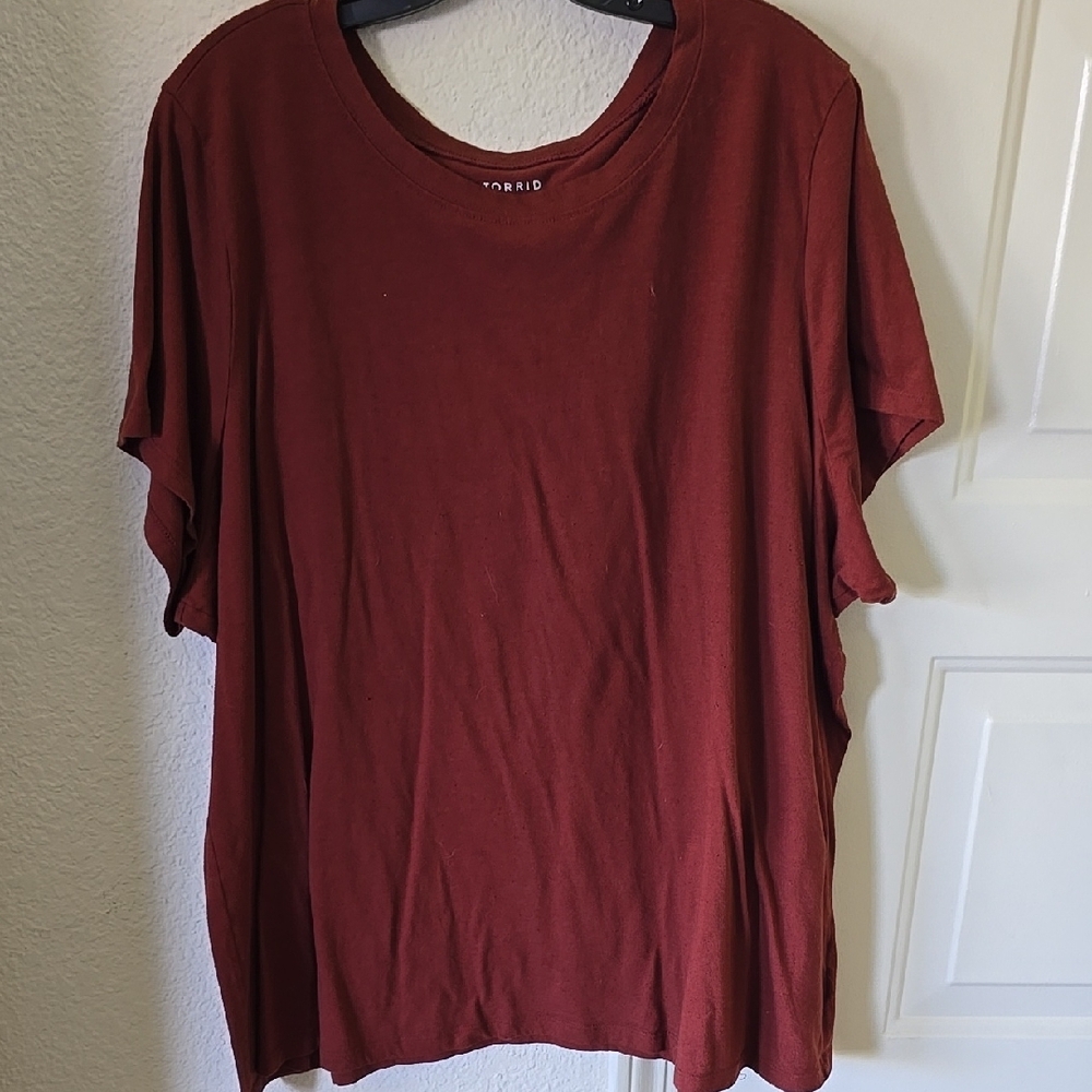 Torrid Women's Rust Tshirt